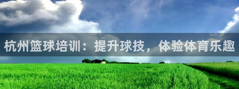 凯时k66娱乐登录：杭州篮球培训：提升球技，体验体育