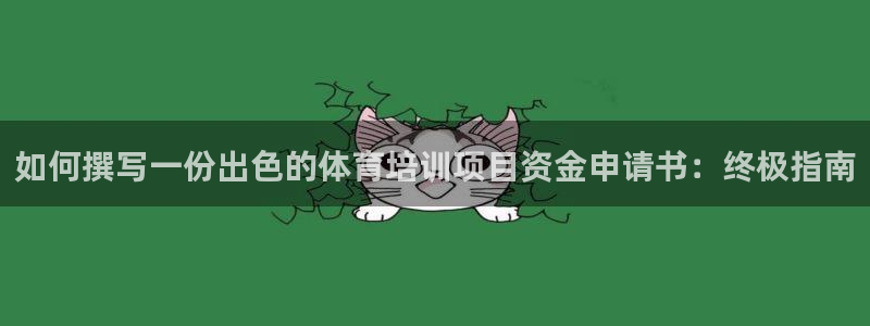 z6尊龙凯时官方：如何撰写一份出色的体育培训项目资金