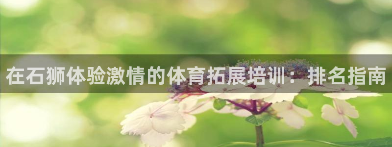 尊龙人生就是一博!：在石狮体验激情的体育拓展培训：排